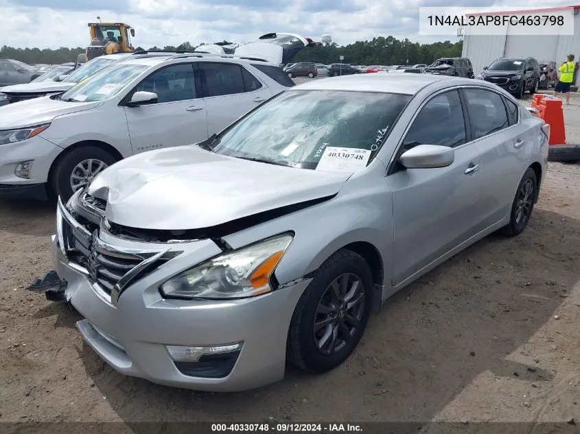 1N4AL3AP8FC463798 2015 Nissan Altima 2.5 S