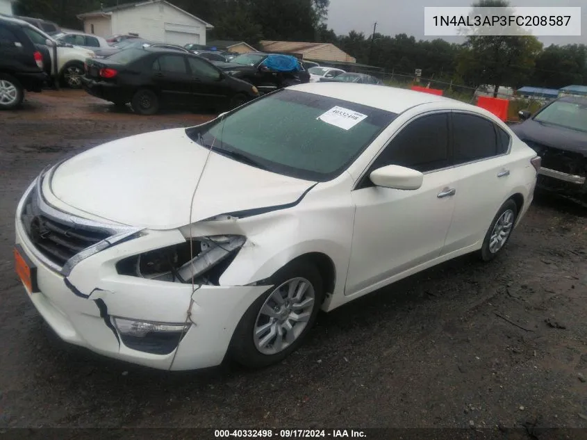 1N4AL3AP3FC208587 2015 Nissan Altima 2.5 S