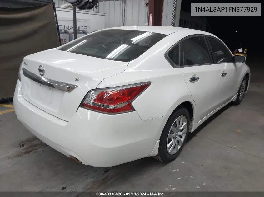 1N4AL3AP1FN877929 2015 Nissan Altima 2.5/S/Sv/Sl