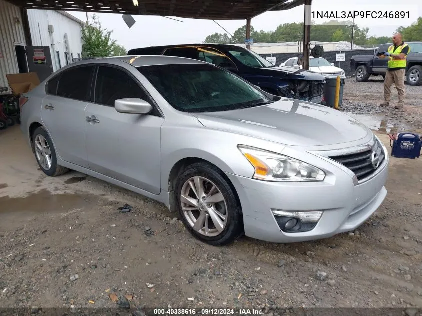 2015 Nissan Altima 2.5 Sv VIN: 1N4AL3AP9FC246891 Lot: 40338616