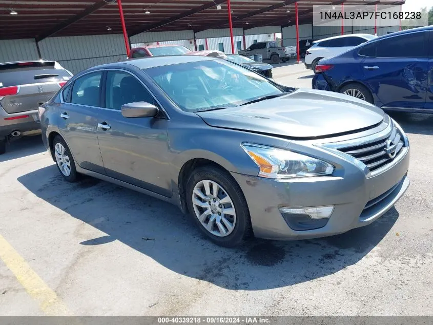 2015 Nissan Altima 2.5 S VIN: 1N4AL3AP7FC168238 Lot: 40339218