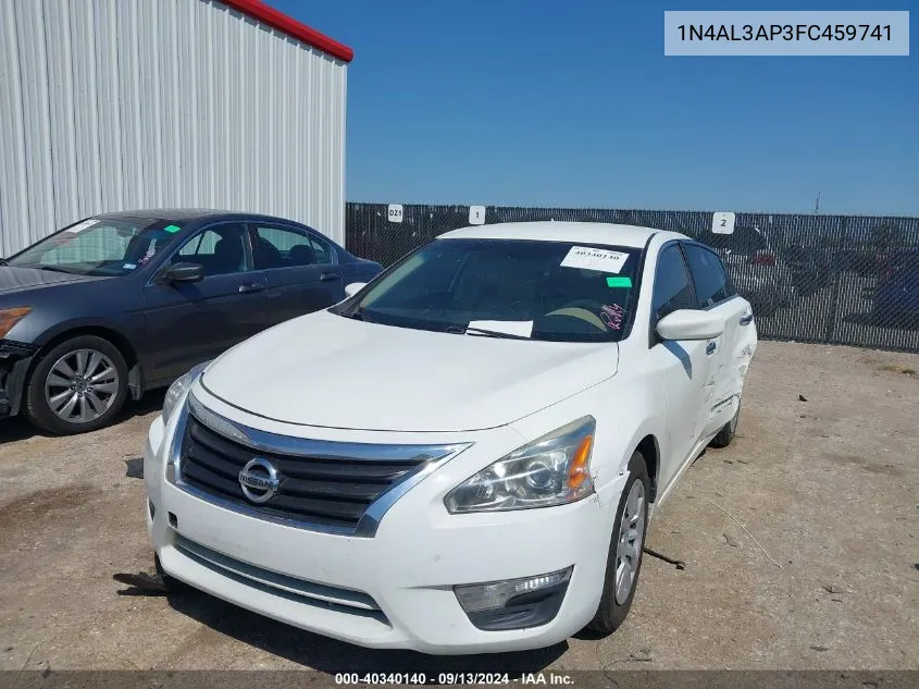 2015 Nissan Altima 2.5/S/Sv/Sl VIN: 1N4AL3AP3FC459741 Lot: 40340140