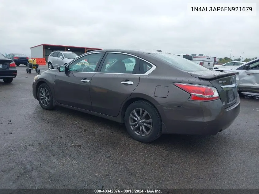 1N4AL3AP6FN921679 2015 Nissan Altima 2.5/S/Sv/Sl