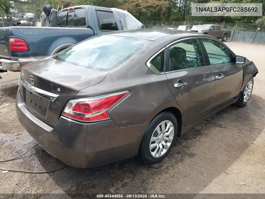 1N4AL3AP0FC285692 2015 Nissan Altima 2.5/2.5 S/2.5 Sl/2.5 Sv