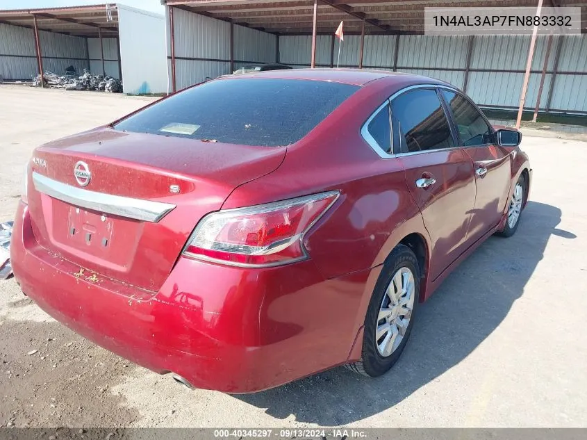 1N4AL3AP7FN883332 2015 Nissan Altima 2.5/S/Sv/Sl