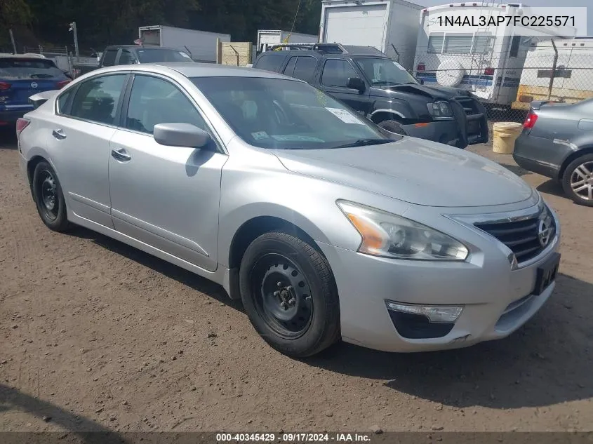 2015 Nissan Altima 2.5 S VIN: 1N4AL3AP7FC225571 Lot: 40345429