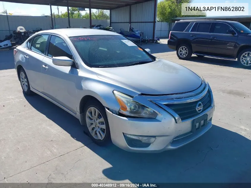 2015 Nissan Altima 2.5 S VIN: 1N4AL3AP1FN862802 Lot: 40348912