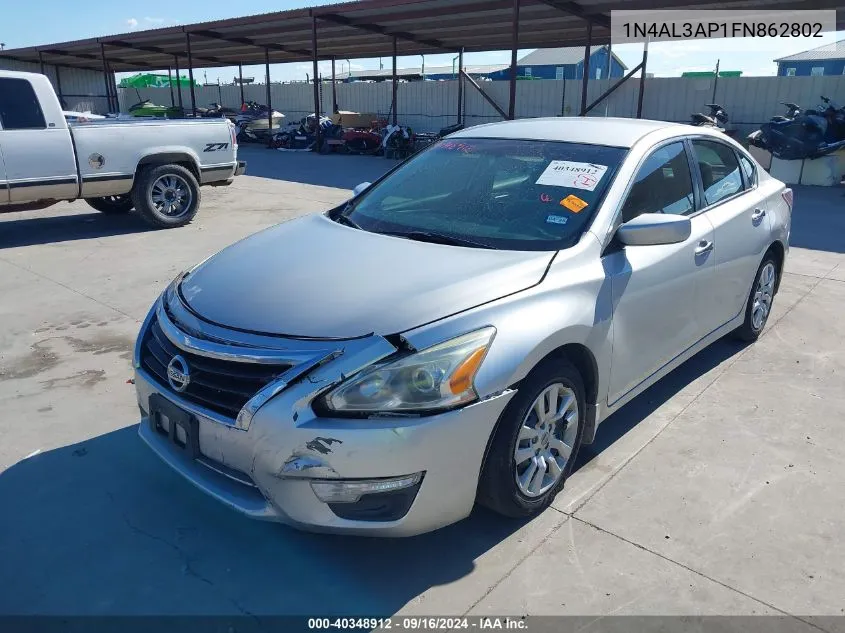 1N4AL3AP1FN862802 2015 Nissan Altima 2.5 S