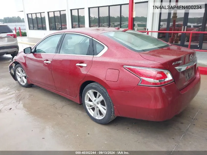 1N4AL3AP4FN400234 2015 Nissan Altima 2.5 Sl