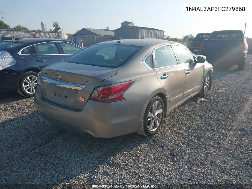 2015 Nissan Altima 2.5/S/Sv/Sl VIN: 1N4AL3AP3FC279868 Lot: 40352482