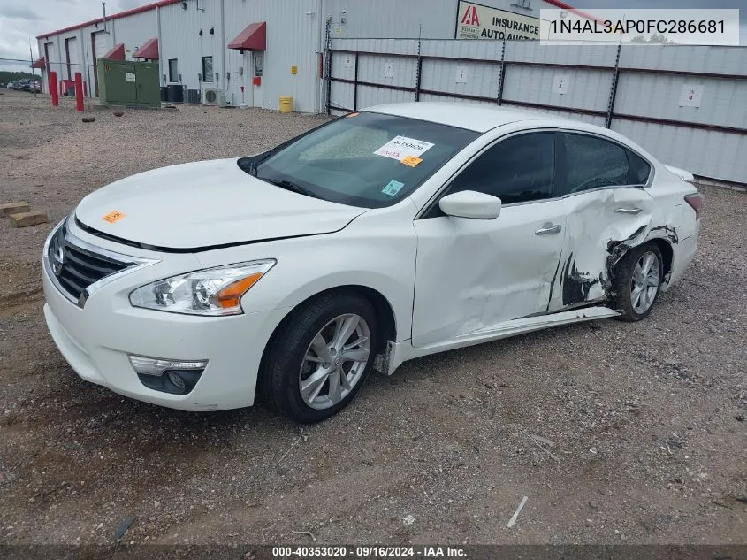 1N4AL3AP0FC286681 2015 Nissan Altima 2.5 Sv