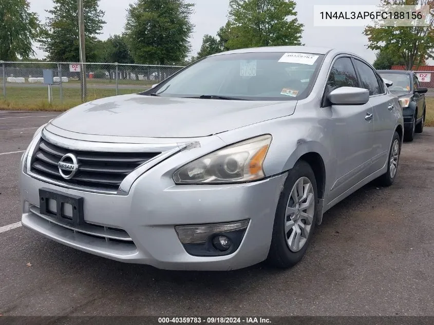 2015 Nissan Altima 2.5/S/Sv/Sl VIN: 1N4AL3AP6FC188156 Lot: 40359783