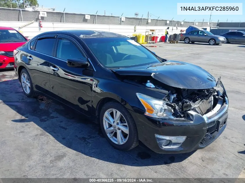 1N4AL3APXFC285960 2015 Nissan Altima 2.5 Sv