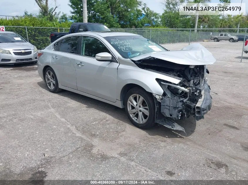 2015 Nissan Altima 2.5 Sv VIN: 1N4AL3AP3FC264979 Lot: 40368308