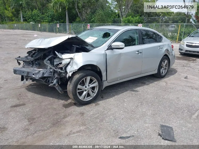 2015 Nissan Altima 2.5 Sv VIN: 1N4AL3AP3FC264979 Lot: 40368308