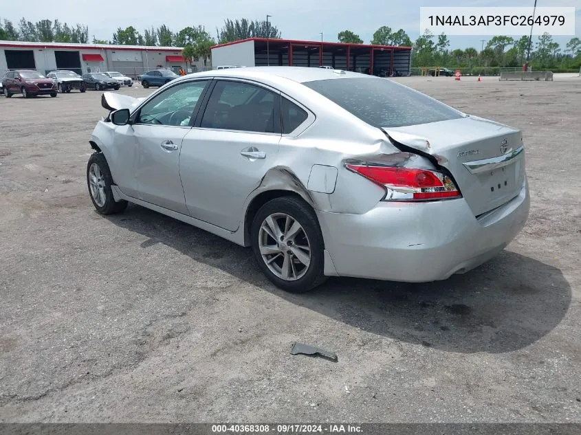 2015 Nissan Altima 2.5 Sv VIN: 1N4AL3AP3FC264979 Lot: 40368308