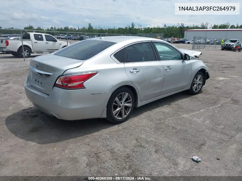 2015 Nissan Altima 2.5 Sv VIN: 1N4AL3AP3FC264979 Lot: 40368308