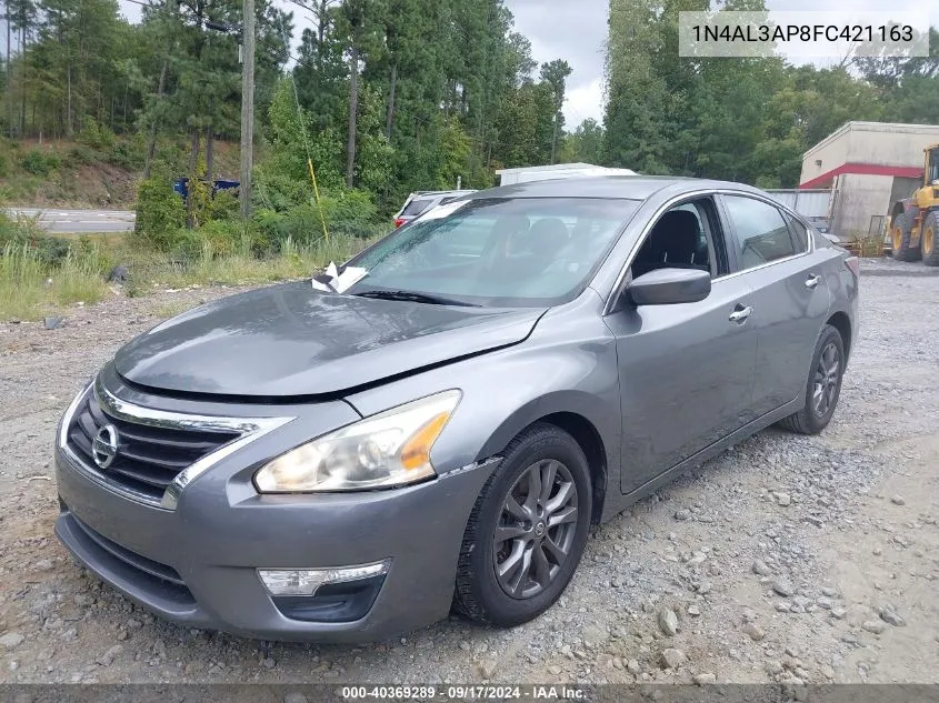 2015 Nissan Altima 2.5 S VIN: 1N4AL3AP8FC421163 Lot: 40369289