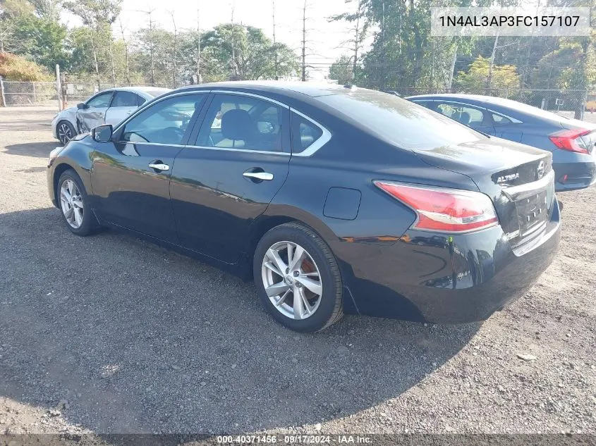 2015 Nissan Altima 2.5 Sl VIN: 1N4AL3AP3FC157107 Lot: 40371456