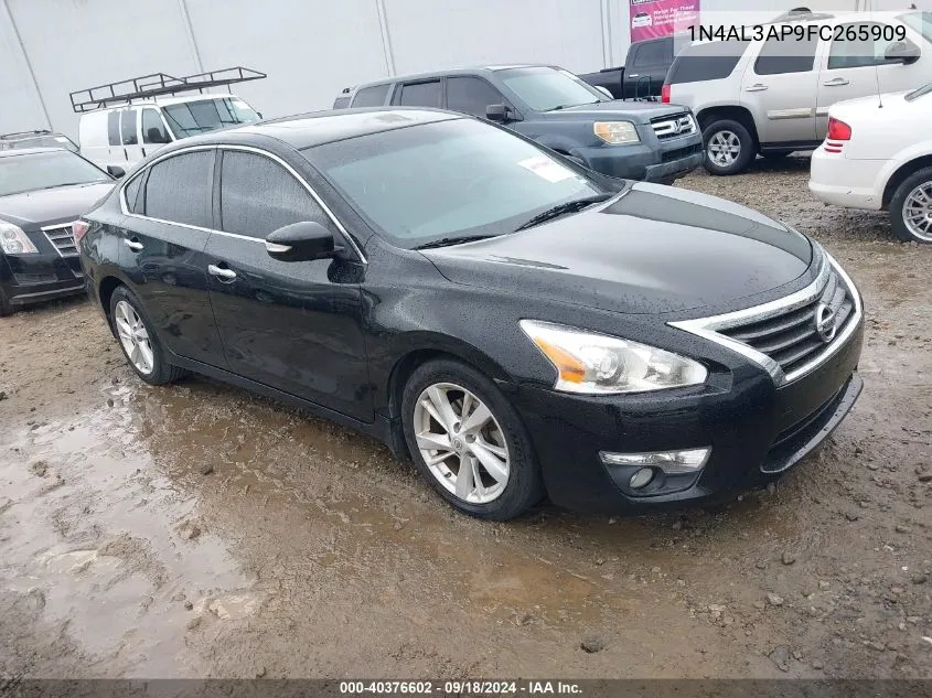 2015 Nissan Altima 2.5 Sv VIN: 1N4AL3AP9FC265909 Lot: 40376602