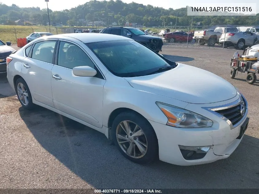 2015 Nissan Altima 2.5/S/Sv/Sl VIN: 1N4AL3AP1FC151516 Lot: 40376771