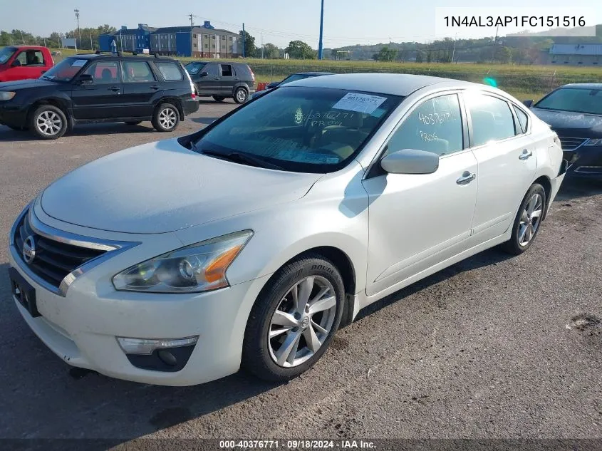 1N4AL3AP1FC151516 2015 Nissan Altima 2.5/S/Sv/Sl