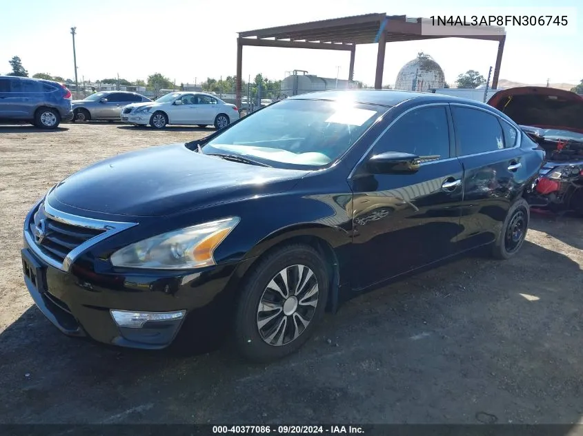 1N4AL3AP8FN306745 2015 Nissan Altima 2.5 S