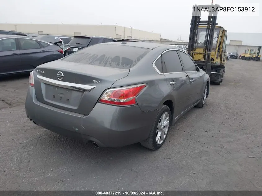 1N4AL3AP8FC153912 2015 Nissan Altima 2.5/S/Sv/Sl