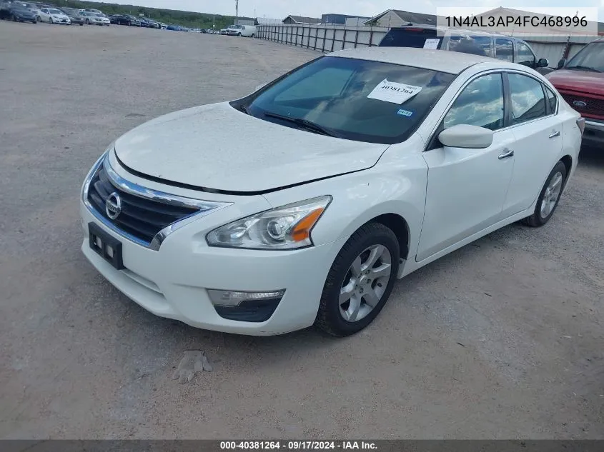 1N4AL3AP4FC468996 2015 Nissan Altima 2.5/2.5 S/2.5 Sl/2.5 Sv