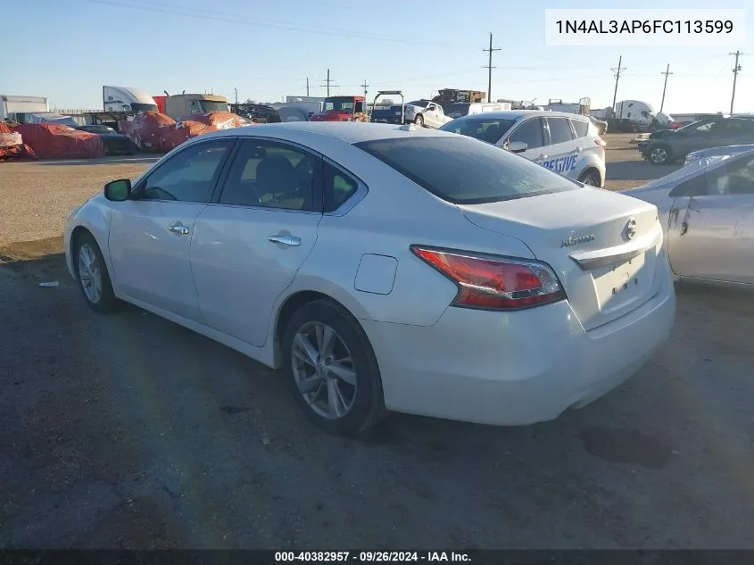 1N4AL3AP6FC113599 2015 Nissan Altima 2.5/S/Sv/Sl