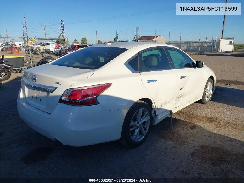 1N4AL3AP6FC113599 2015 Nissan Altima 2.5/S/Sv/Sl