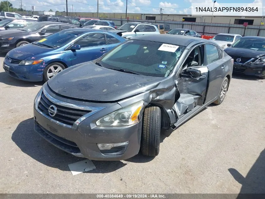 1N4AL3AP9FN894364 2015 Nissan Altima 2.5 S