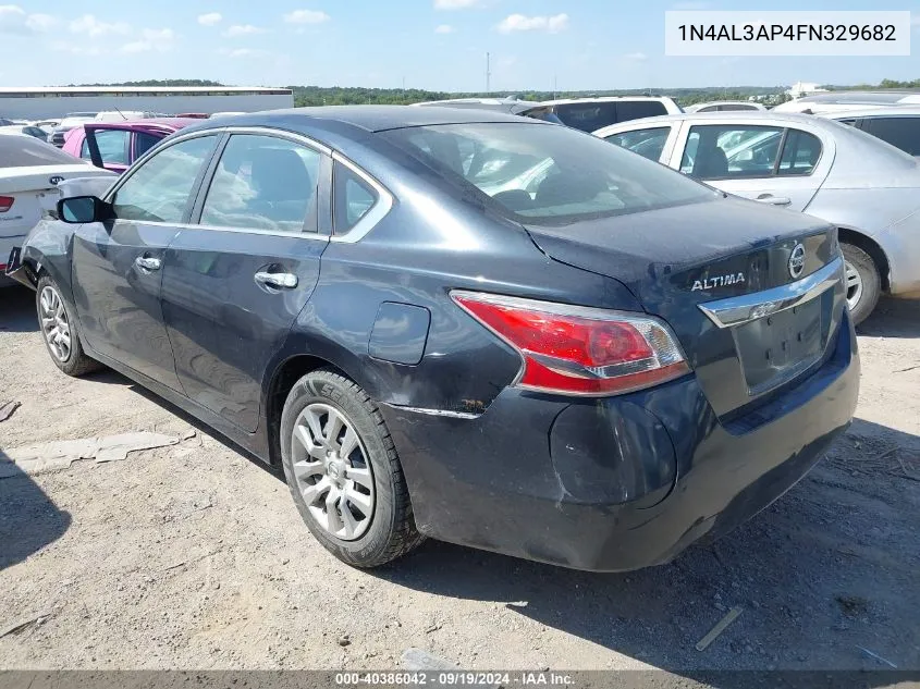 2015 Nissan Altima 2.5 S VIN: 1N4AL3AP4FN329682 Lot: 40386042