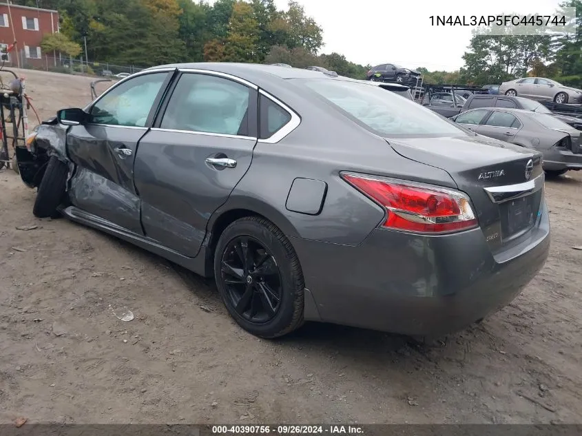 1N4AL3AP5FC445744 2015 Nissan Altima 2.5 Sv