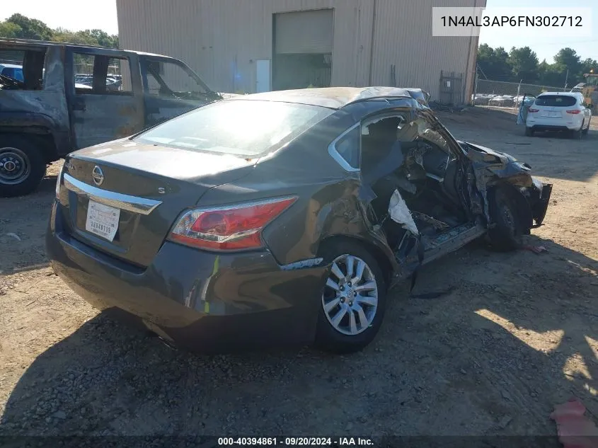 1N4AL3AP6FN302712 2015 Nissan Altima 2.5/2.5 S/2.5 Sl/2.5 Sv