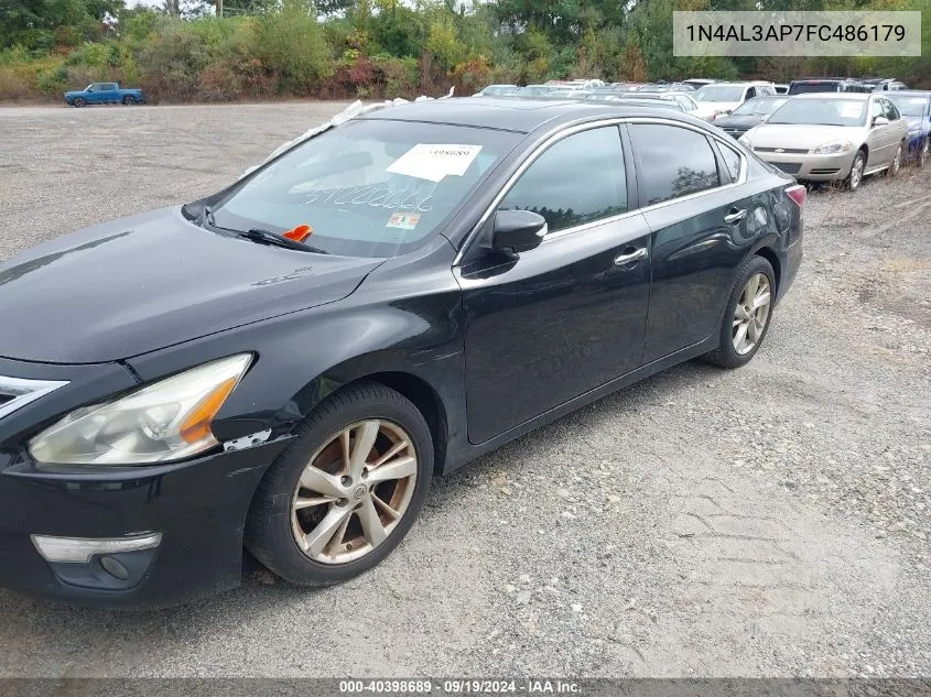 2015 Nissan Altima 2.5 Sv VIN: 1N4AL3AP7FC486179 Lot: 40398689