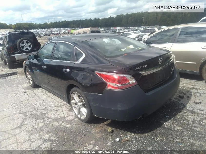 2015 Nissan Altima 2.5/2.5 S/2.5 Sl/2.5 Sv VIN: 1N4AL3AP8FC295077 Lot: 40401722