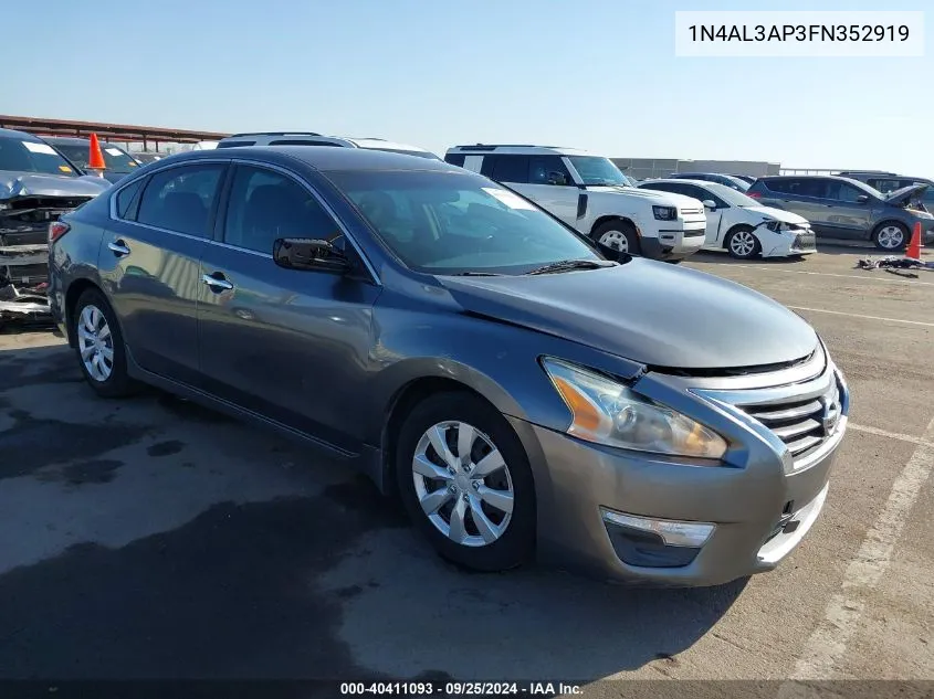 1N4AL3AP3FN352919 2015 Nissan Altima 2.5 S