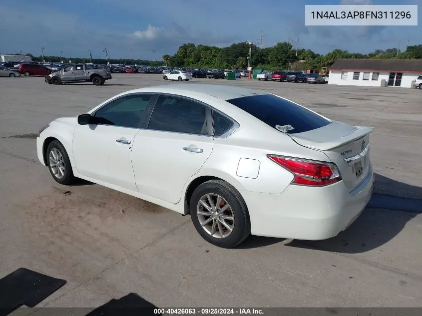 1N4AL3AP8FN311296 2015 Nissan Altima 2.5/2.5 S/2.5 Sl/2.5 Sv