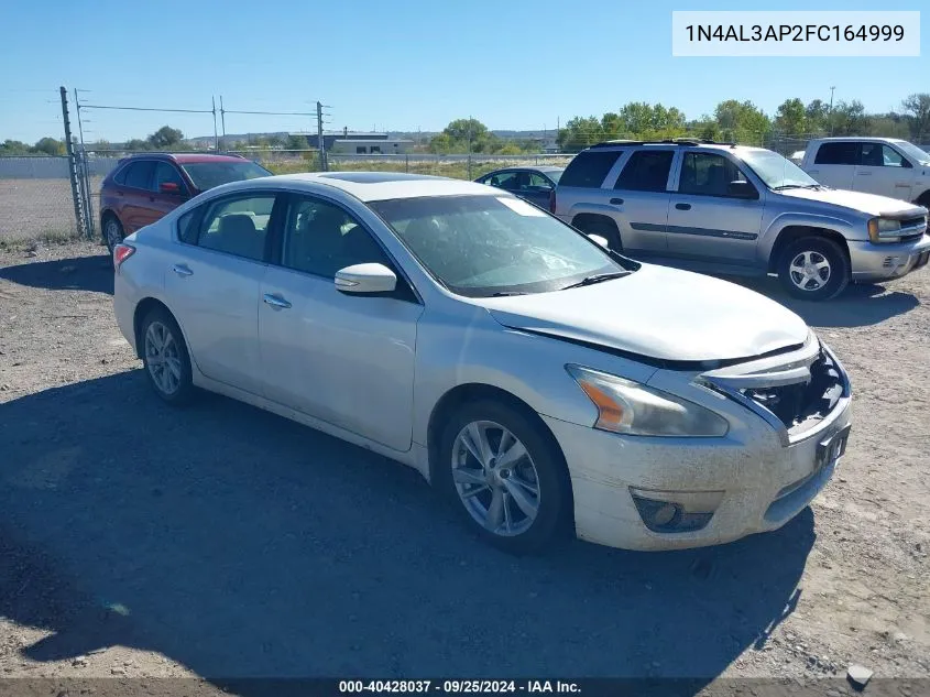 2015 Nissan Altima 2.5 Sv VIN: 1N4AL3AP2FC164999 Lot: 40428037