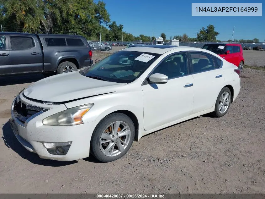 2015 Nissan Altima 2.5 Sv VIN: 1N4AL3AP2FC164999 Lot: 40428037