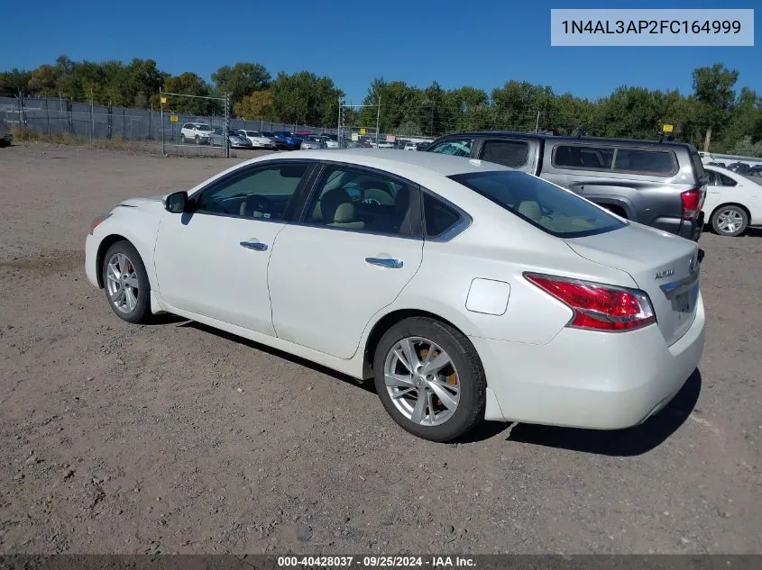 1N4AL3AP2FC164999 2015 Nissan Altima 2.5 Sv