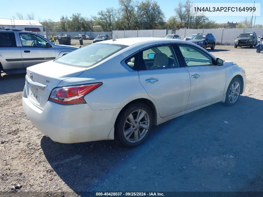 2015 Nissan Altima 2.5 Sv VIN: 1N4AL3AP2FC164999 Lot: 40428037