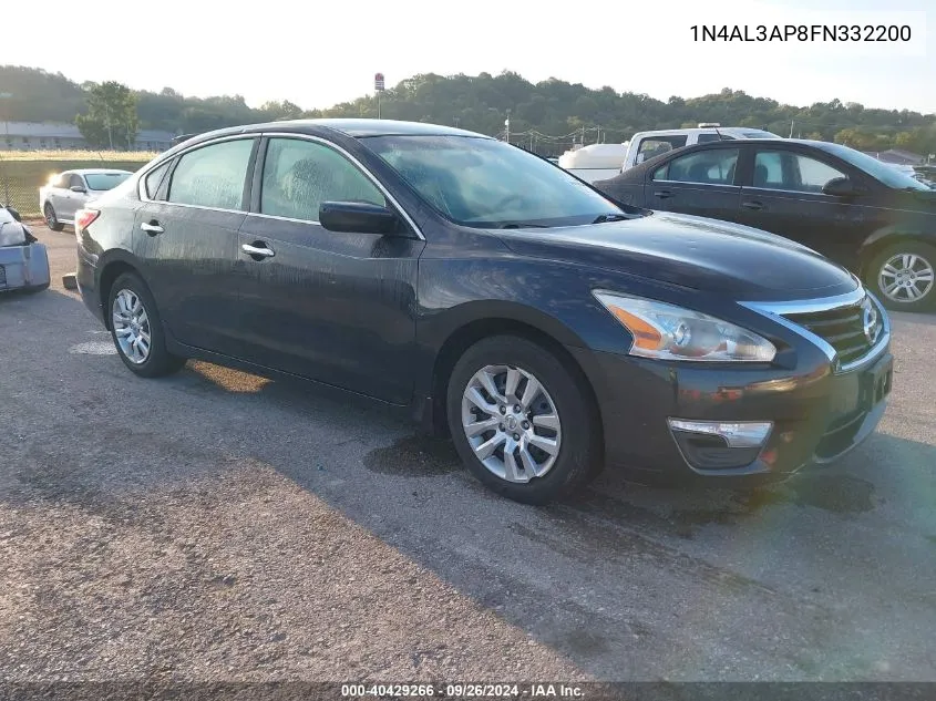 2015 Nissan Altima 2.5/S/Sv/Sl VIN: 1N4AL3AP8FN332200 Lot: 40429266