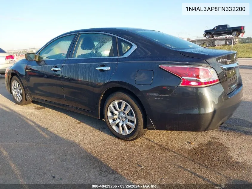 1N4AL3AP8FN332200 2015 Nissan Altima 2.5/S/Sv/Sl