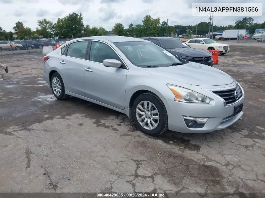 1N4AL3AP9FN381566 2015 Nissan Altima 2.5 S