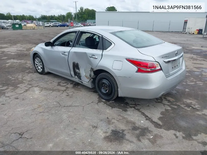 1N4AL3AP9FN381566 2015 Nissan Altima 2.5 S