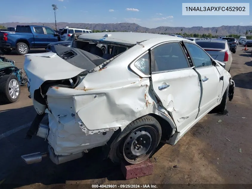 1N4AL3APXFC452902 2015 Nissan Altima 2.5 S