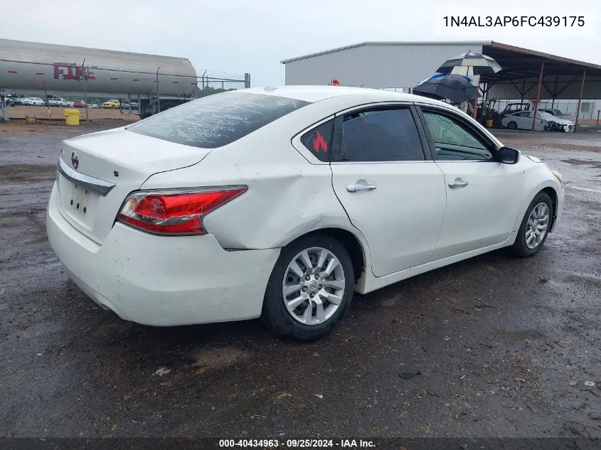 1N4AL3AP6FC439175 2015 Nissan Altima 2.5/2.5 S/2.5 Sl/2.5 Sv