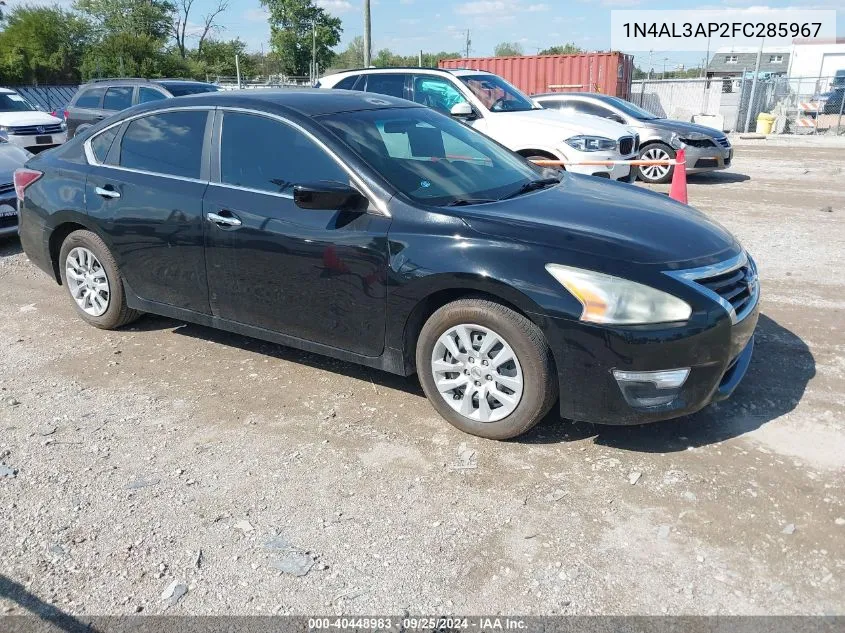 1N4AL3AP2FC285967 2015 Nissan Altima 2.5/2.5 S/2.5 Sl/2.5 Sv